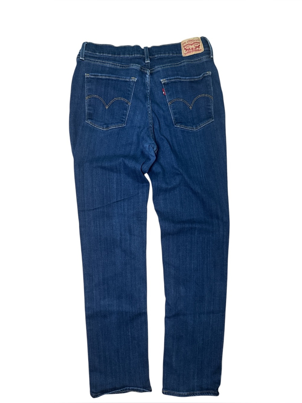 Levi’s 724 High Rise Straight Jeans Women’s 31x32 Dark Wash - Picture 3 of 5
